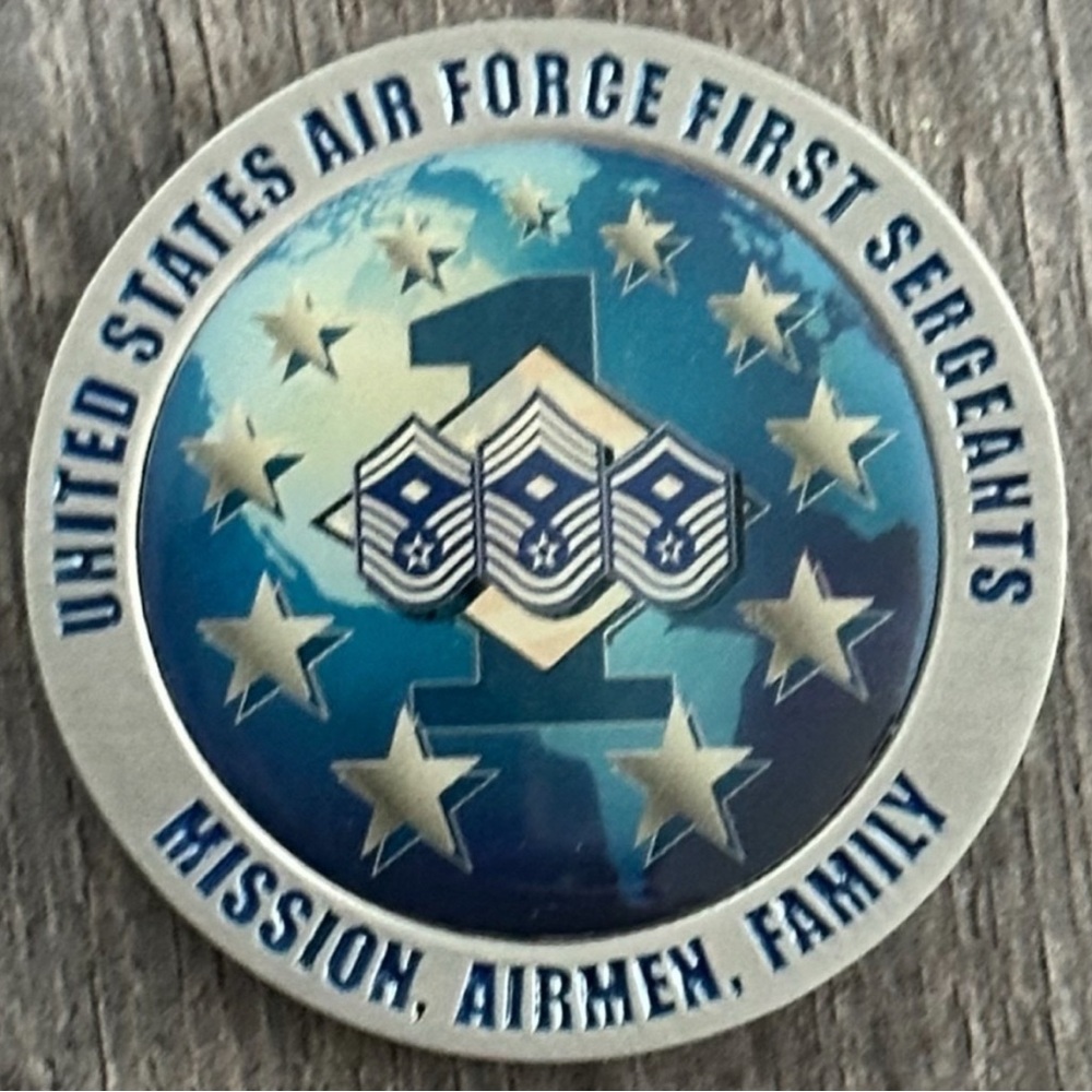 New United States Air Force First Sergeant Military Challenge Coin